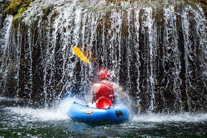 Kayaking at the Mreznica Canyon - How the 3-hour run feels: calm water, canyon turns, then action
