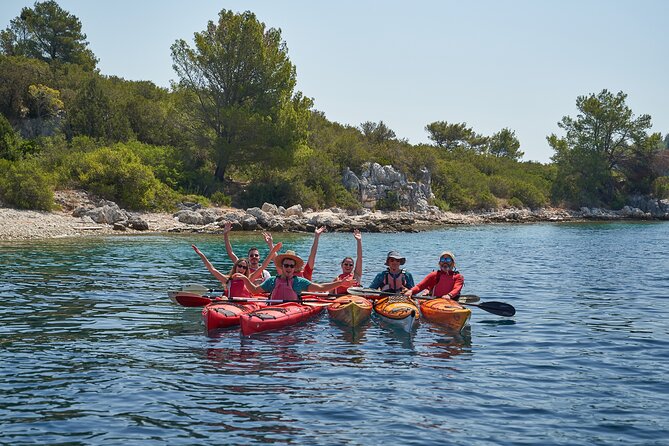 Kayaking Korčula's Paradise -Half Day Guided Kayak Tour - Kayaking, snacks, and what you should pack for comfort