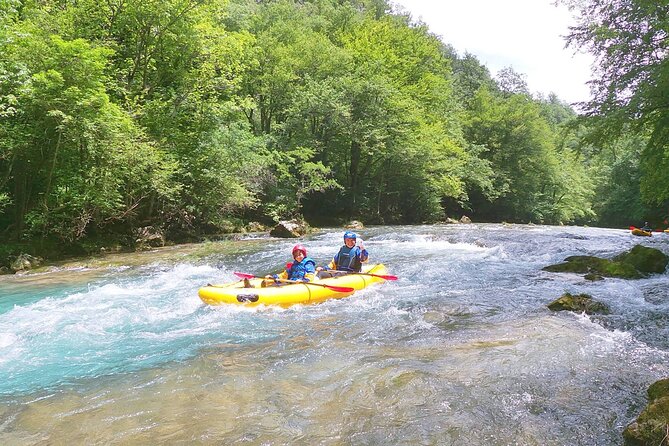 Kayaking on Upper Mreznica River - Slunj, Croatia - How the Waterfall Run Works: Kayak Drops, Walk-Arounds, and Jumps