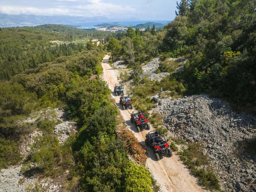 Korcula Buggy Safari With Wine Tasting - The Lumbarda Stop and the Swim at Vela Przina