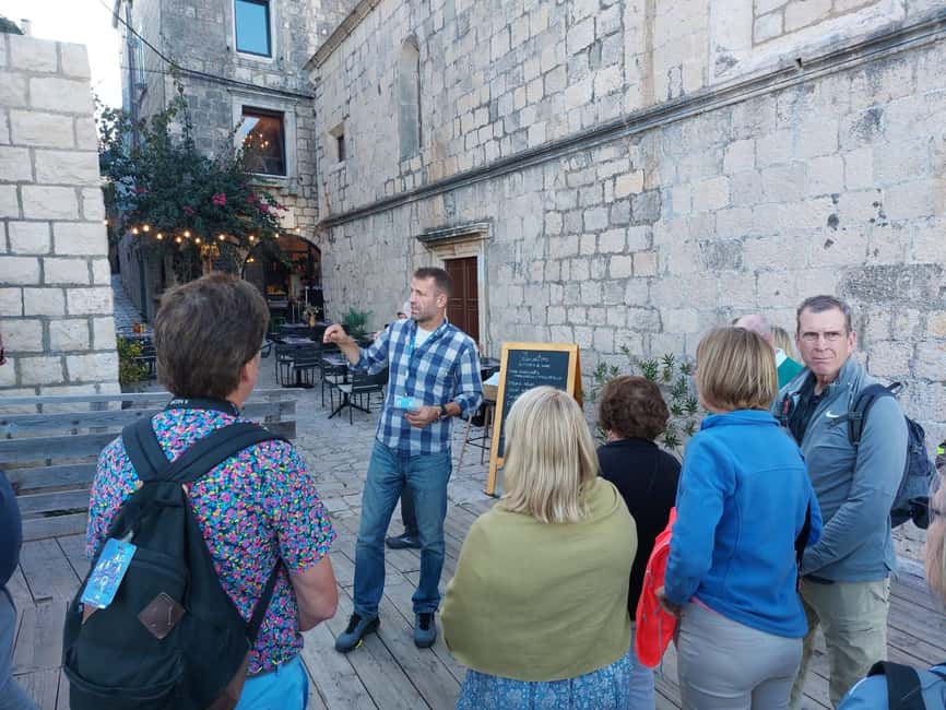 Korcula private walking tour 1 Hour - Key things you should know before you book