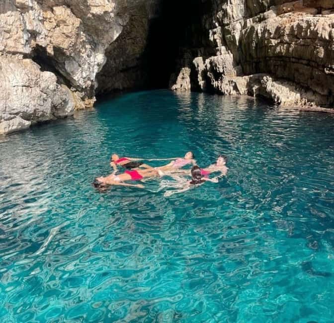 Kotor: Blue Cave and Gulf tour by speedboat - Submarine tunnel photo stop: a WWII story you can see