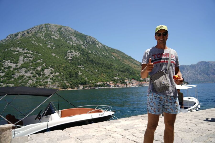 Kotor: Boat Cruise with Blue Cave Swim and Submarine Base - Abandoned Submarine Tunnels, Built for a Different Kind of War