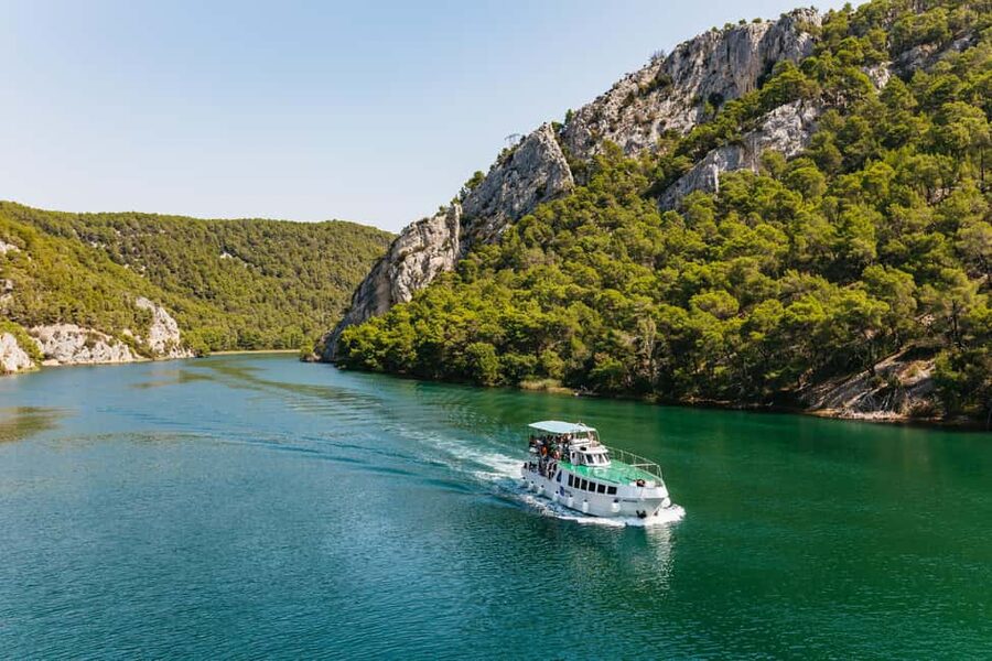 Krka National Park - All Sites - Entry ticket - Skradinski Buk: tufa terraces, walkway views, and the reconstructed village