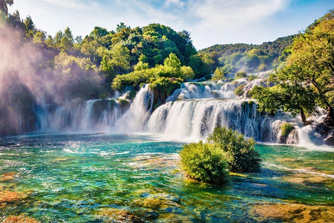 Krka National Park Tour with tour Guide & Wine tasting from Split & Trogir - Krka National Park time at Skradinski Buk, what you should expect