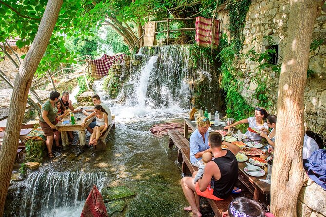 Krka Waterfalls and wine tasting Tour from Split or Trogir - Skradinski buk in Krka National Park: boardwalks, cascades, and old water use