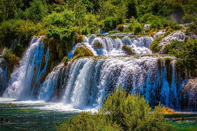 Krka waterfalls tour from Split - blue & green oasis - Skradin Side Trip: Beach Time Where The River Meets The Sea
