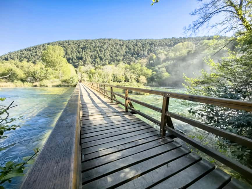 Krka waterfalls tour with lunch from Split - Meeting point, timing, and what the bus ride really means