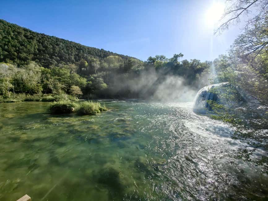 Krka waterfalls tour with lunch from Split - Rain plans, safety rules, and the Krka swimming ban