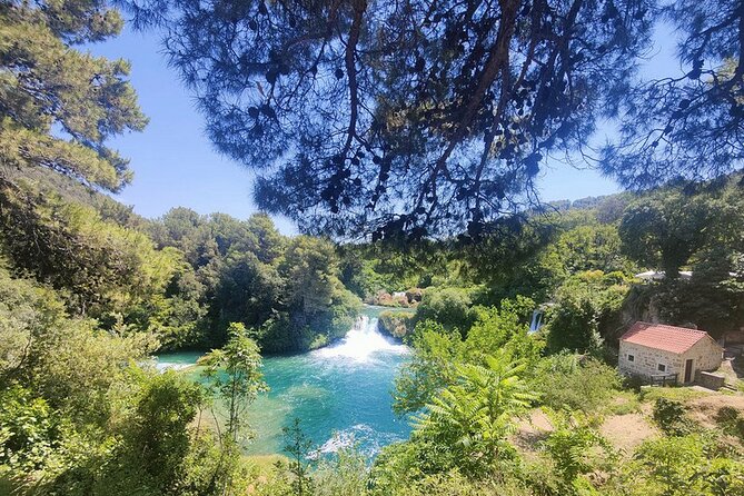 Krka Waterfalls tour with Trogir Walking tour and Krka panoramic boat cruise - First Stop: Trogir UNESCO streets and Kamerlengo views