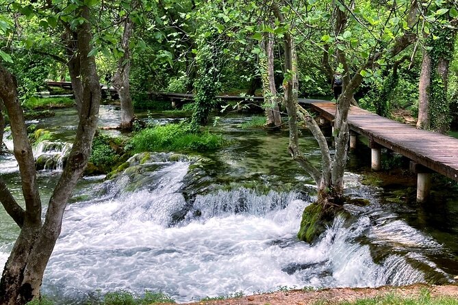 Krka Waterfalls & Wine and Cheese Tasting Tour from Split - Wine and Cheese in Skradin: Sladić Winery at Restaurant Skala
