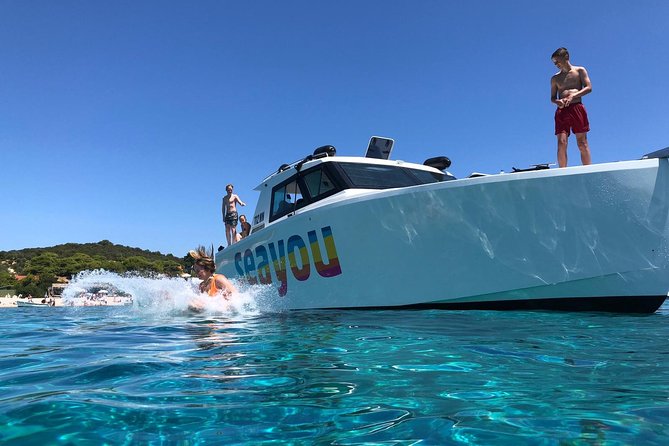 Luxury Blue Cave, Hvar and Vis Boat Tour from Split and Brac - Budikovac Island and the Blue Lagoon: where swimming fits in
