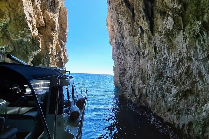 Luxury Private Boat Trip to the Elaphiti Islands from Dubrovnik - Blue Cave on Koločep Island: the glowing water moment