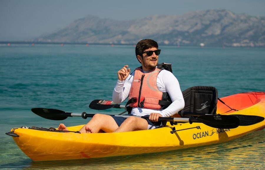 Makarska: Guided Sea Kayaking Tour with Snorkeling Stop - Osejava and St. Peter Peninsulas, Close to the Cliffs