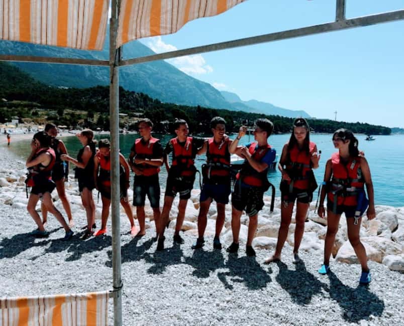 Makarska: Parasailing Experience - MPL Nautika - The boat ride out: the calm before you start thinking