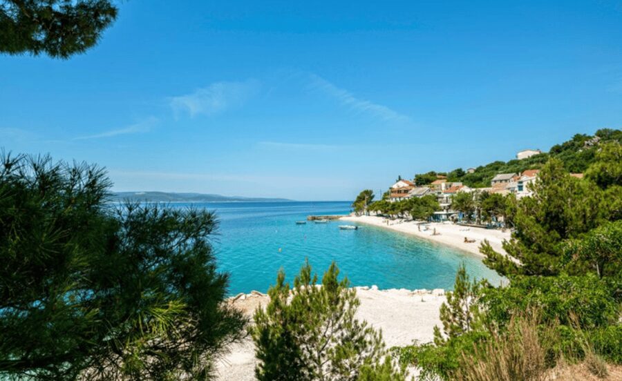 Makarska: Sea kayaking & snorkeling adventure - MPL Nautika - The 3-hour route from Cvitačka Beach to Bratuš (and back)