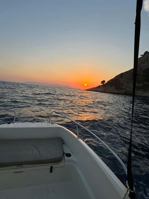 Makarska: Sunset private or group boat tour from Makarska - Nugal Beach break: swimming and snorkeling time you can actually enjoy