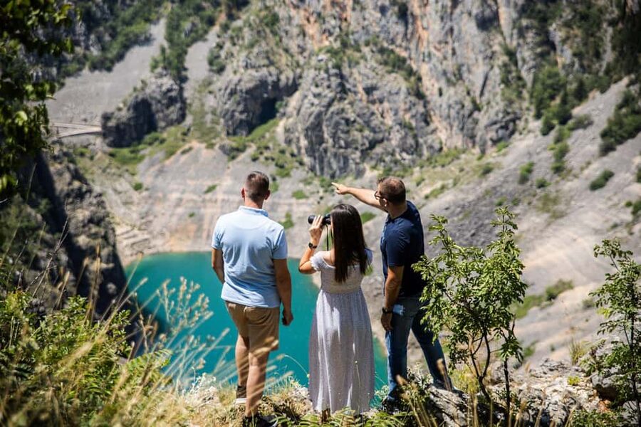 Makarska: Three Lakes Adventure & Tuesday Zadvarje Market - Gubavica waterfall viewpoint: 48 meters worth of pause time