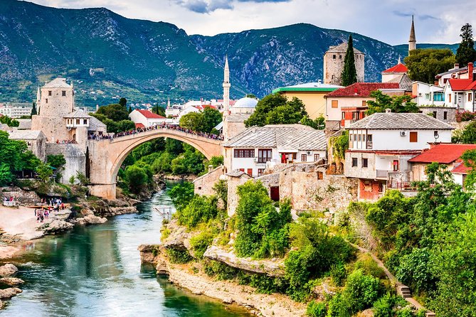 Mostar and Herzegovina Tour with Kravica Waterfall from Split & Trogir - Kravice Falls: swimming options, stairs, and the cash-only reality