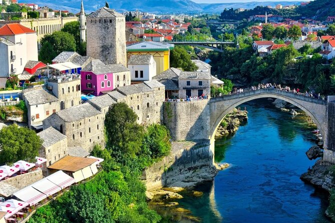 Mostar and Kravice waterfalls full day tour - Mostar Old Town and the Old Bridge: guided time you can actually use