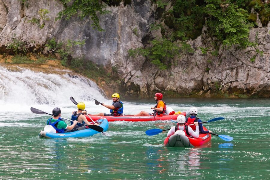 Mrežnica Waterfalls Kayaking | Slunj - Rastoke - Plitvice - The 6 km Mrežnica stretch: canyon turns, waterfall views, and real paddling