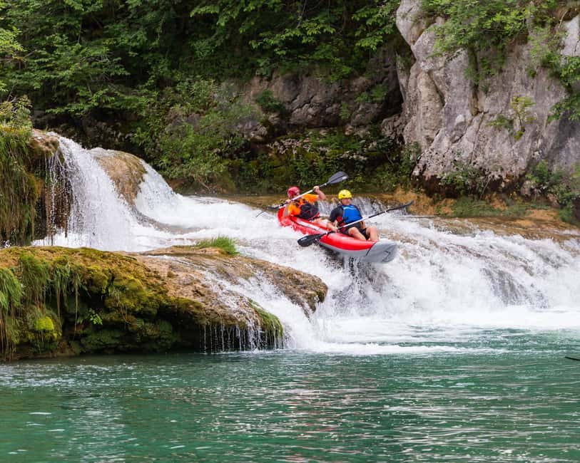 Mrežnica Waterfalls Kayaking | Slunj - Rastoke - Plitvice - The guiding style you can expect, based on real guide names