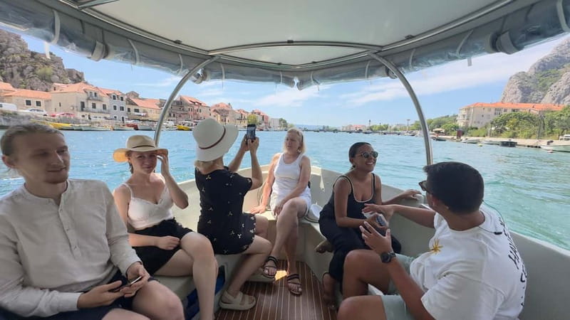Omiš: 2-Hour Cetina River Boat Tour and Nature Park Visit - Meeting at Dalmatia Travel and Using the Shaded Lounge