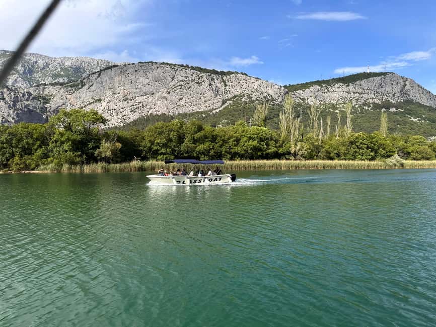 Omiš: Cetina River Canyon Glass Boat Tour to Radman Mills - The Radman Mills stop: shade, the historic mill feel, and easy diversions