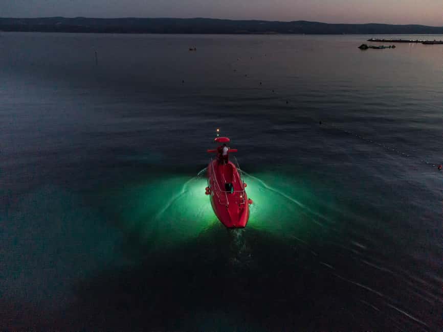 Omiš: Semi-Submarine Underwater Adventure - Getting on board at Omiš’s new port, in an intimate 12-person group