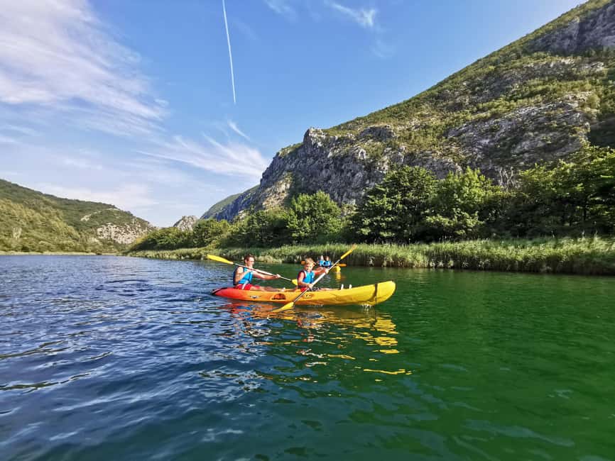 Omiš/Split: 4h Kayaking in Cetina Protected Nature Park Area - Key things to know before you go
