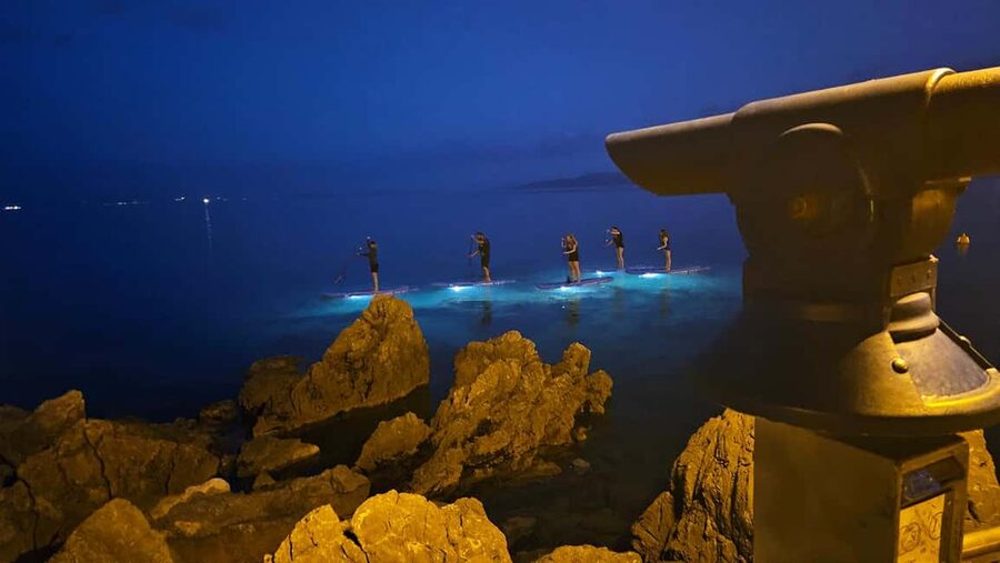 Opatija: Guided SUP Paddleboarding Adventure at Night - Gear and photo perks that make it feel like good value