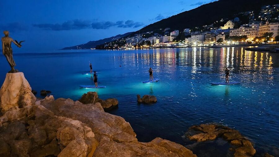 Opatija: Guided SUP Paddleboarding Adventure at Night - Who this night SUP is best for, and who should skip it