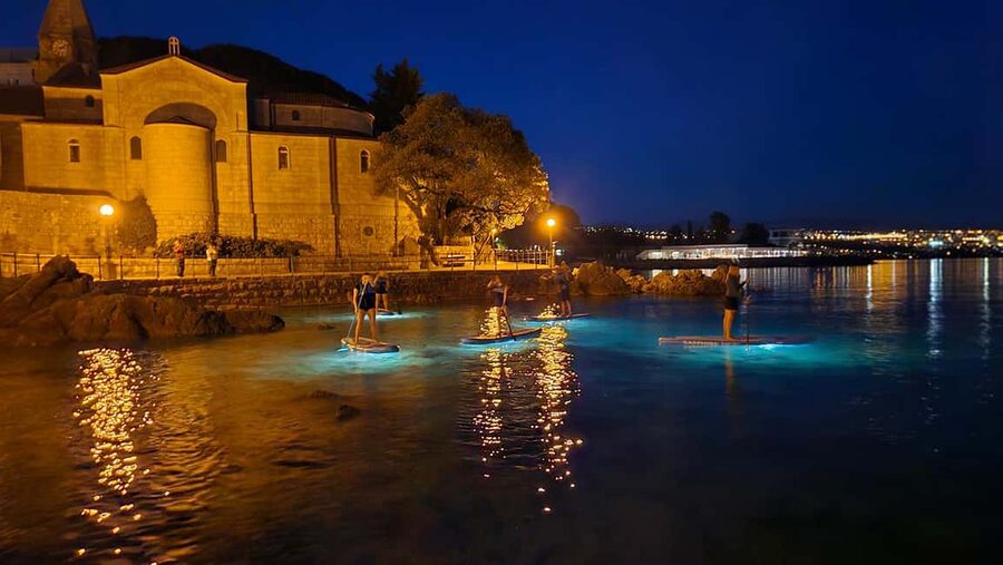Opatija: Guided SUP Paddleboarding Adventure at Night - Finding Slatina Beach: your meeting point and how to locate it fast