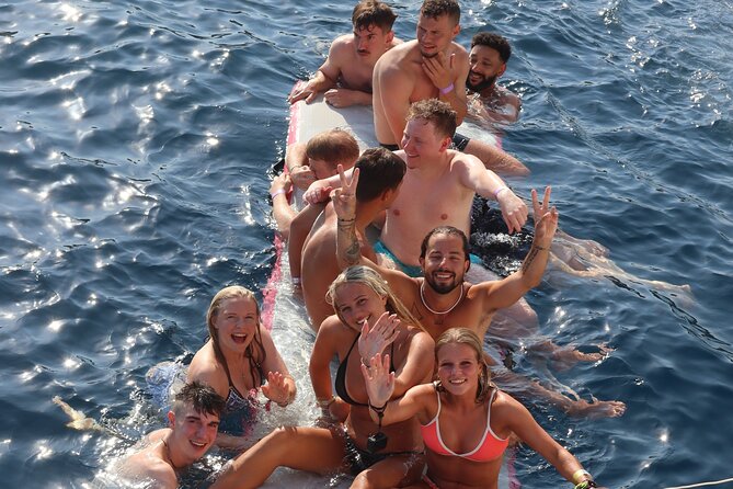 Out to Sea Split Boat Party w/ Blue Lagoon Swim, Dj & Afterparty - Value check: why $48.37 can be a smart deal