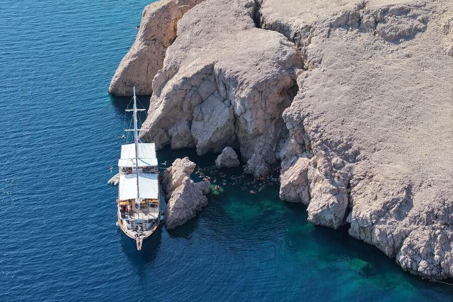 Pag Bay Cruise - The Zaton Bay stop at Plaža Veli Zaton