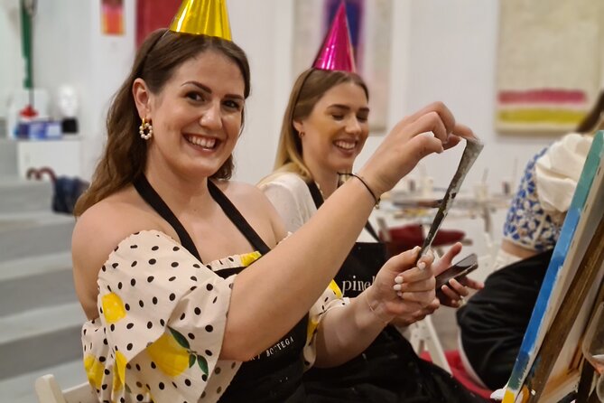 Painting party at Art Bottega - Paint & Wine Studio in Rijeka - Small group size: why the vibe stays friendly