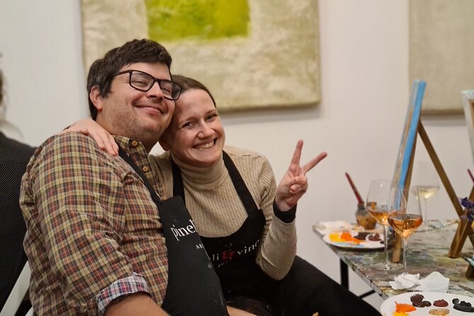 Painting party at Art Bottega - Paint & Wine Studio in Rijeka - Price and value: is $45.66 a fair deal for 2.5 hours?