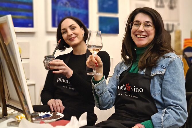 Painting party at Art Bottega - Paint & Wine Studio in Zagreb - A Zagreb studio night that trades lectures for laughs