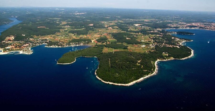 Porec: Boat Cruise with Barbecue Lunch - Sailing past the Istrian coast: what the Vrsar leg is really for