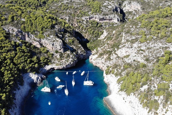 Private Blue cave, Mamma Mia and Hvar, 5 islands tour from Split - Mamma Mia beach photos and Budikovac’s lagoon plus donkey time