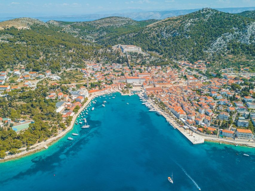 Private boat tour to Hvar & Red Rocks: from Trogir or Split - Hvar Town and Fortica views: 2 hours that feel like a mini escape