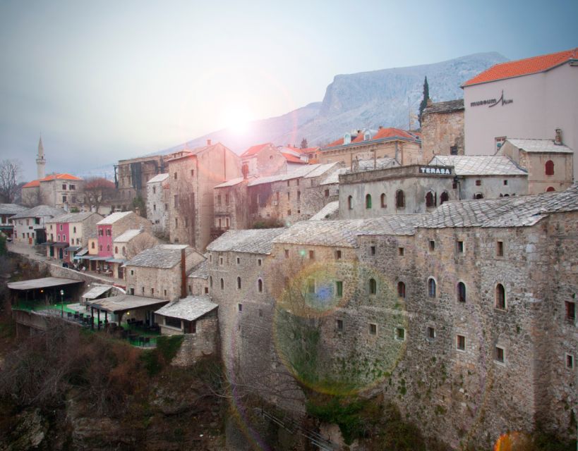 Private Full - Day Tour: Mostar & Kravice Waterfalls from Du - Entering Mostar for the Old Bridge and the Ottoman-era stories