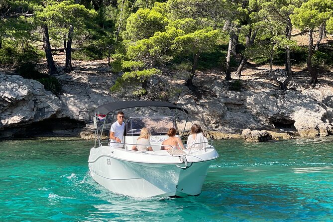Private Full-Day Tour of Elaphiti Islands by Speedboat - Koločep: Sikirica Bay swim stop and the Blue Cave photo moment