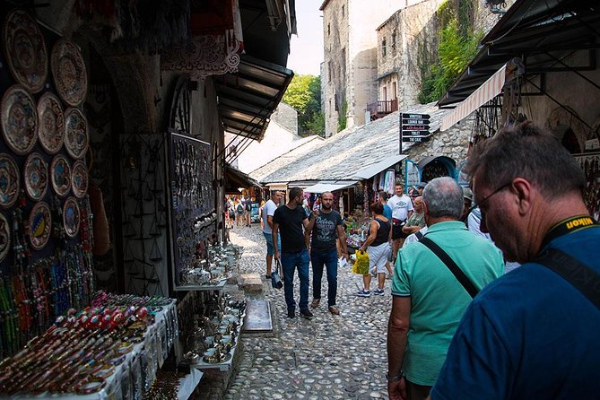 PRIVATE TOUR to Kravice Waterfalls, Mostar and Počitelj old town - Kravice Falls: Pools for Swimming and Watermill Remnants