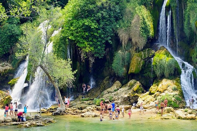 PRIVATE TOUR to Kravice Waterfalls, Mostar and Počitelj old town - Mostar Old Bridge Area: Stari Most and the Rebuilding Story