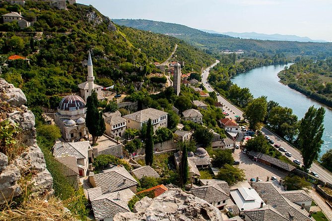 PRIVATE TOUR to Mostar, Stolac, Pocitelj & Blagaj by CRUISER TAXI - Blagaj tekija at the Buna spring: where water does the drama