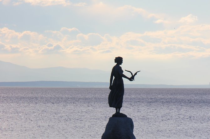Private walking tour Opatija -Romantic spotlight of the Adriatic - Slatina Beach to Ul. Maršala Tita, the Walk of Fame stretch
