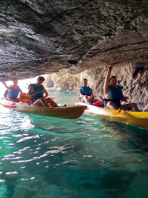 Pula: 3-hrs Kayak, Cliffs & Snorkeling Small Group Adventure - Valovine Beach launch point: easy to find, easy to start