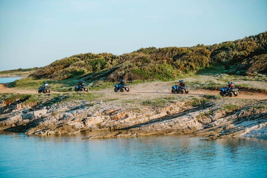 Pula and Medulin: Quad Safari Tours - The driving part: instructions that help you relax