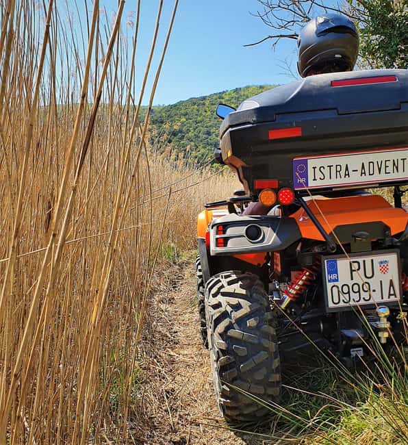 Pula and Rovinj: 1, 2, 2.5 or 4-Hour Istra Quad Safari - Weather, mud, and swim planning: what to pack based on your chosen option